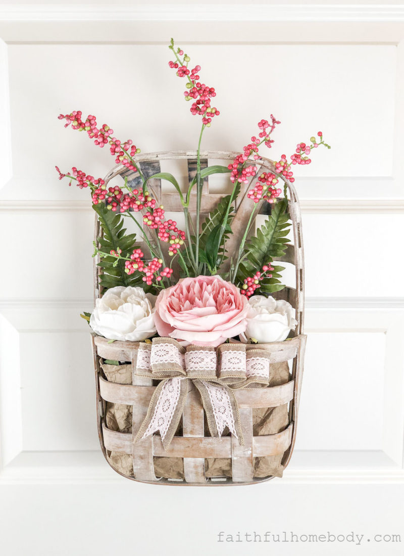How to Make a Hanging Tobacco Basket for Valentine’s Day