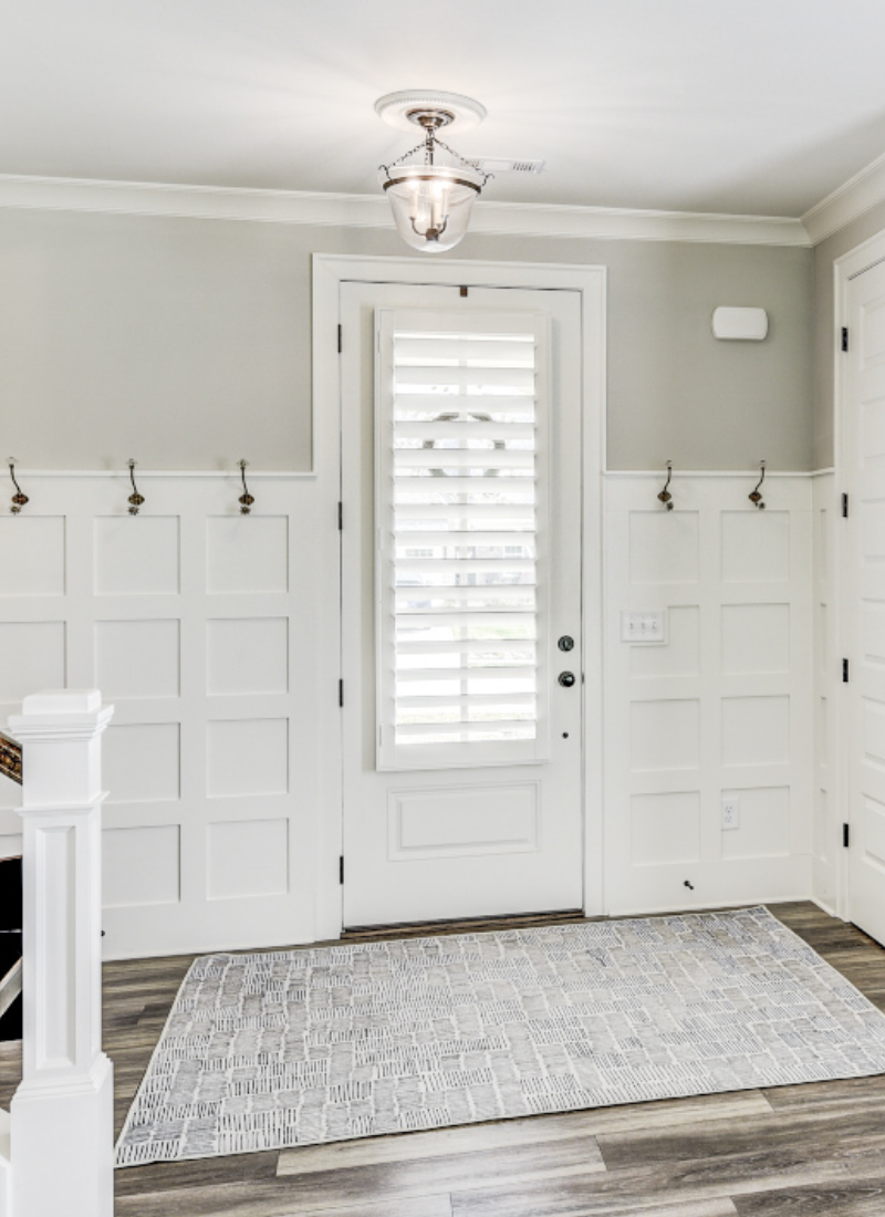 Our TN Home | Judges Paneling in the Entryway Project