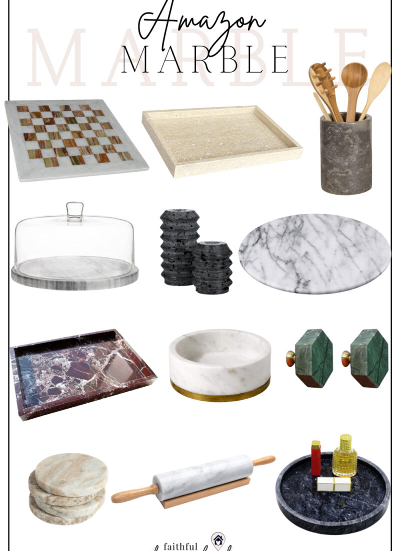 12 Marble Finds I’m Loving Right Now | Amazon